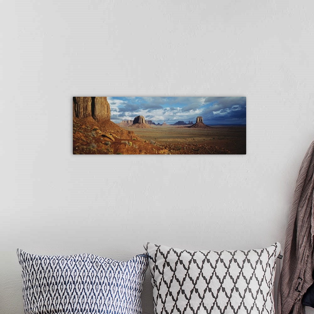 A bohemian room featuring Monument Valley UT\AZ