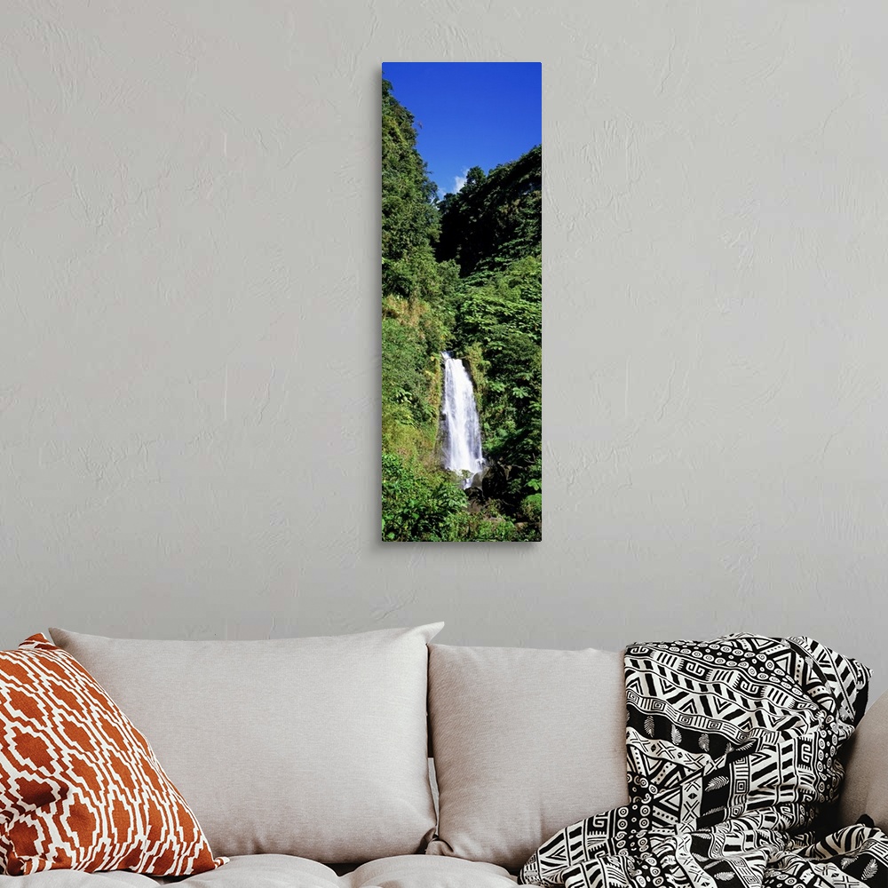 A bohemian room featuring Mother Falls at Trafalgar Falls Dominica