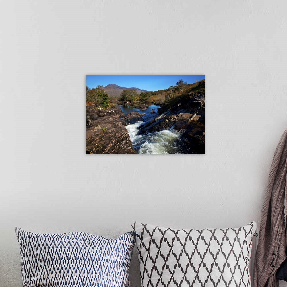 A bohemian room featuring Mountain Stream in the Black Valley, Killarney National Park, County Kerry, Ireland