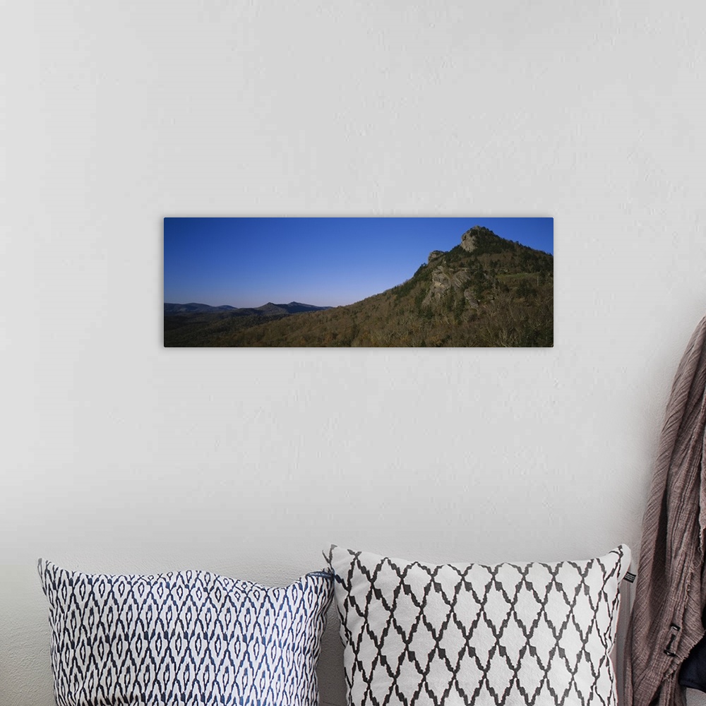 A bohemian room featuring Mountains on a landscape, Grandfather Mountain, Linville, North Carolina