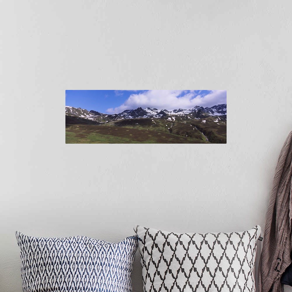 A bohemian room featuring Mountains on a landscape, Hatcher Pass, Hatcher Pass Road, Alaska