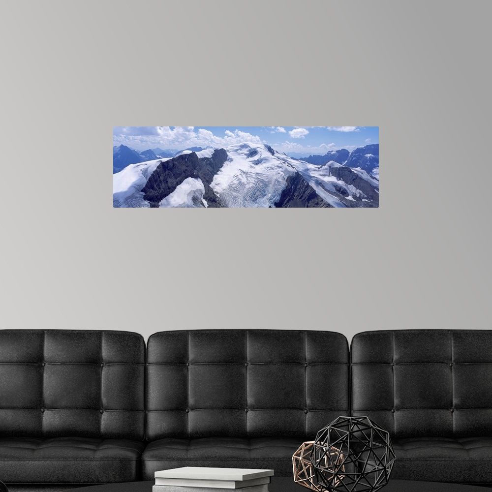 A modern room featuring Mountainscapes