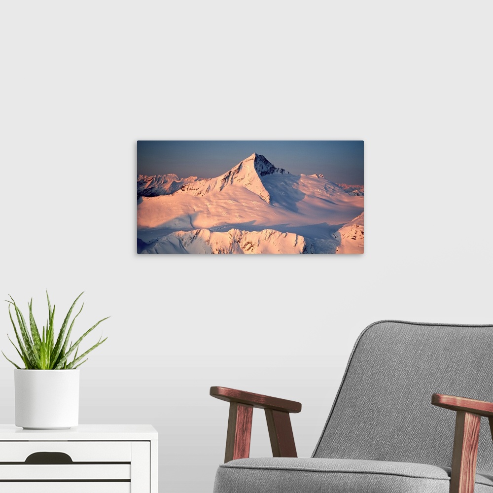 A modern room featuring Mt Aspiring South Island New Zealand