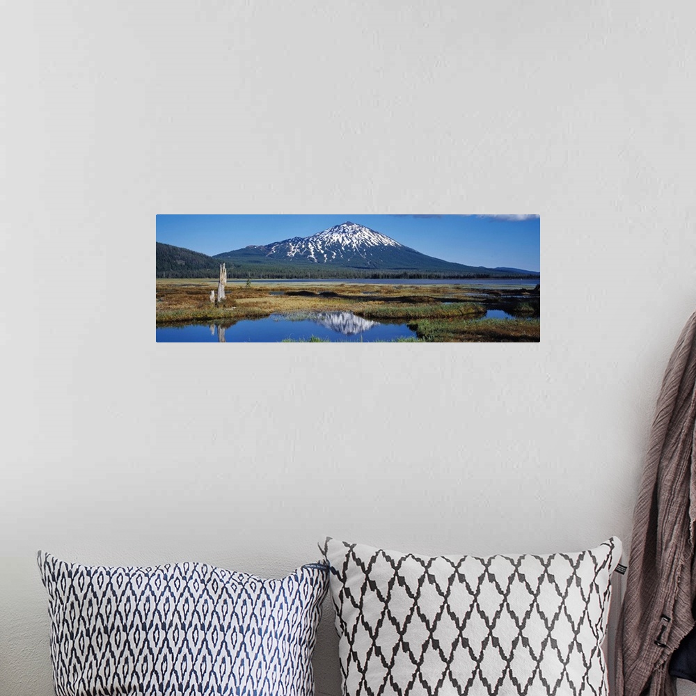 A bohemian room featuring Mt Bachelor OR