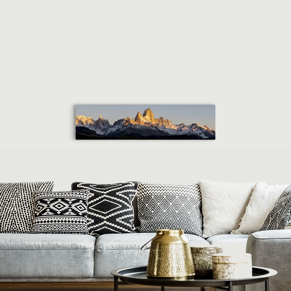 A bohemian room featuring Mt Fitzroy, Argentine Glaciers National Park, Patagonia, Argentina III