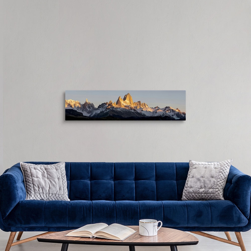 A modern room featuring Mt Fitzroy, Argentine Glaciers National Park, Patagonia, Argentina III