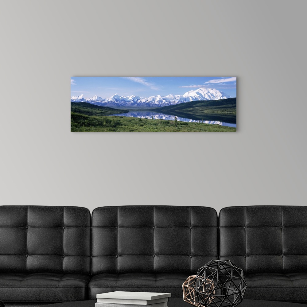 A modern room featuring Mt McKinley & Wonder Lake Denali National Park AK