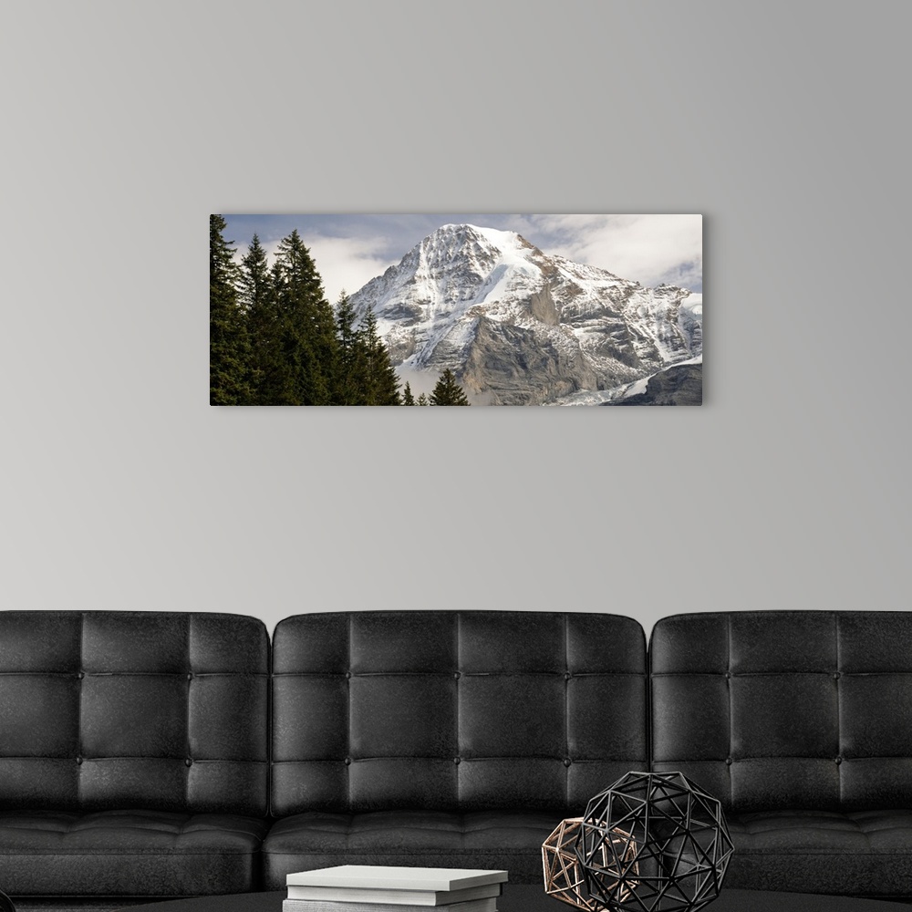 A modern room featuring Mt Monch, Kleine Scheidegg, Bernese Oberland, Bern, Switzerland
