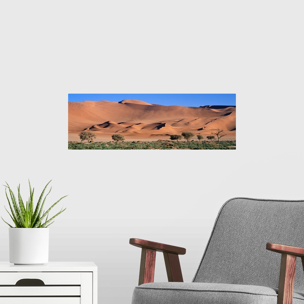 A modern room featuring Namib Desert National Park Namibia Africa