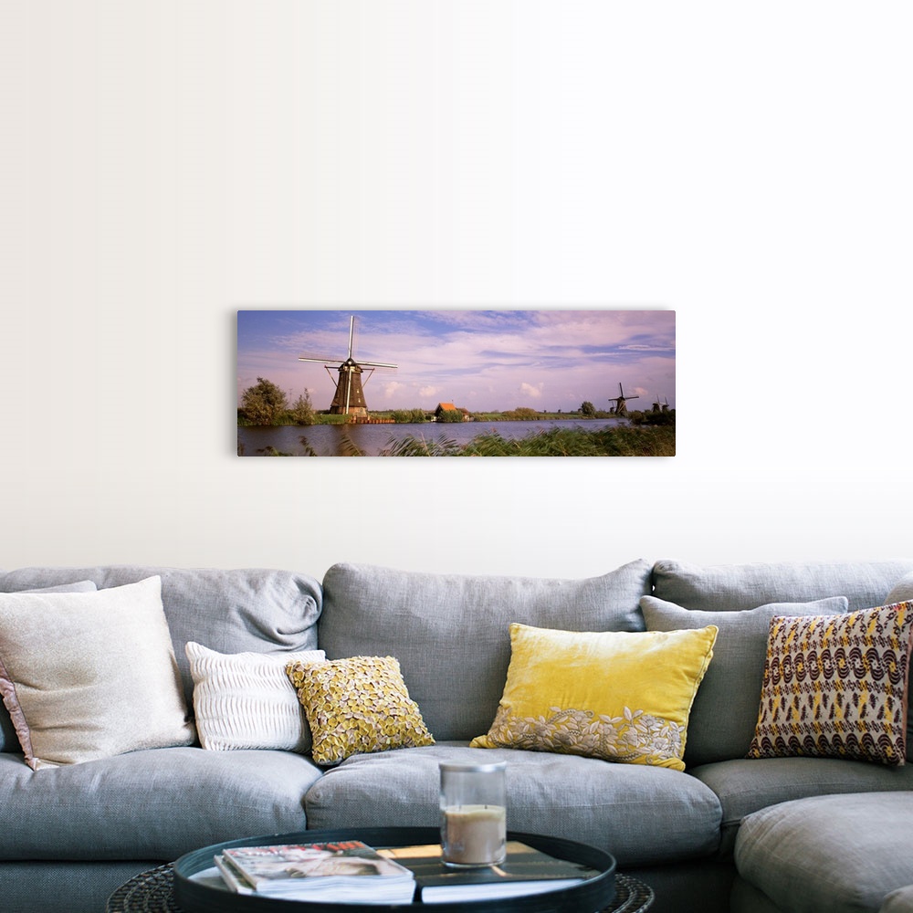 A farmhouse room featuring Netherlands, Holland, windmills