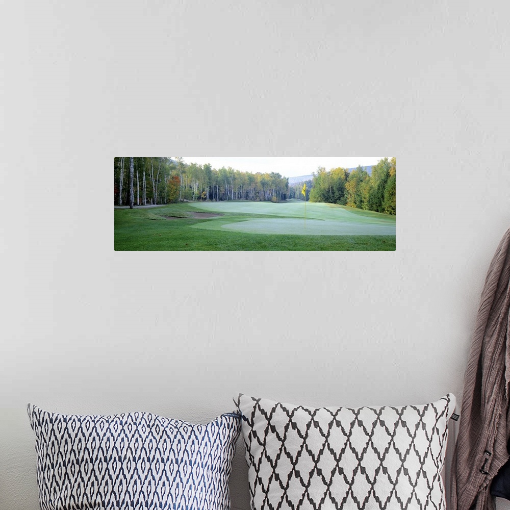 A bohemian room featuring New England Golf Course