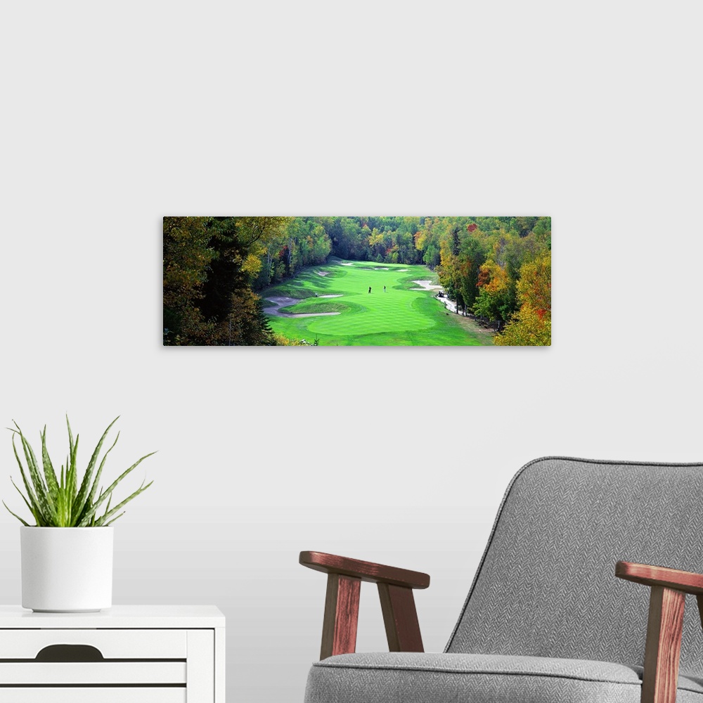 A modern room featuring New England Golf Course New England