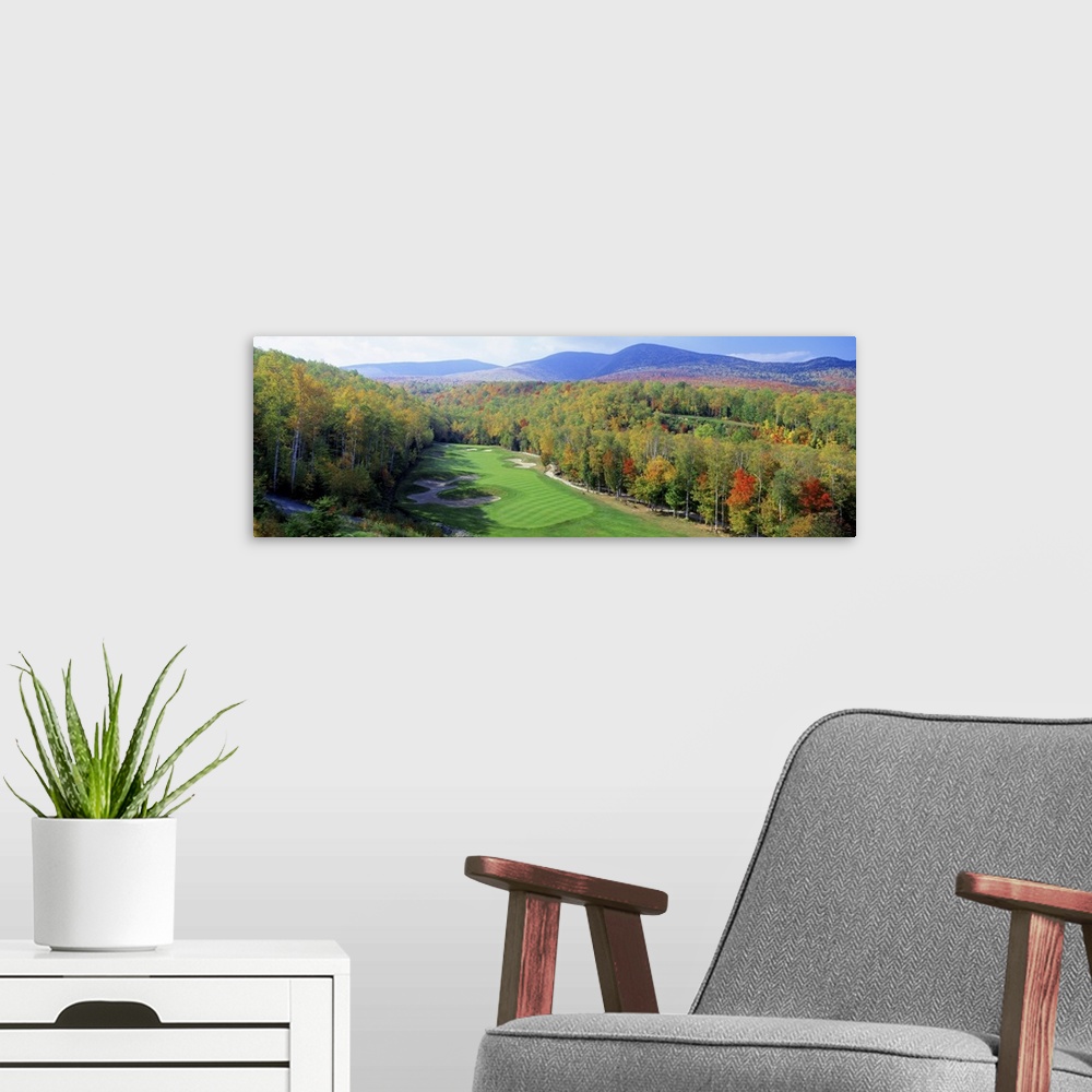 A modern room featuring New England Golf Course New England