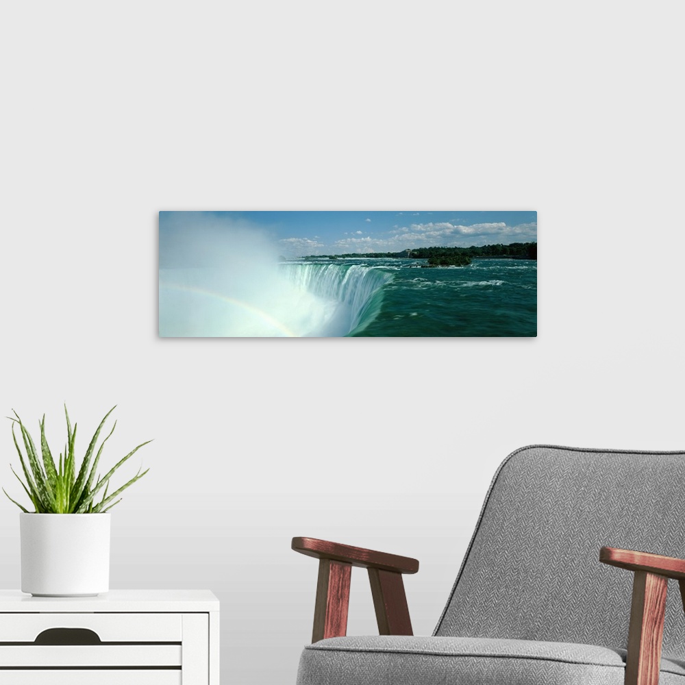 A modern room featuring Niagara Falls Canada