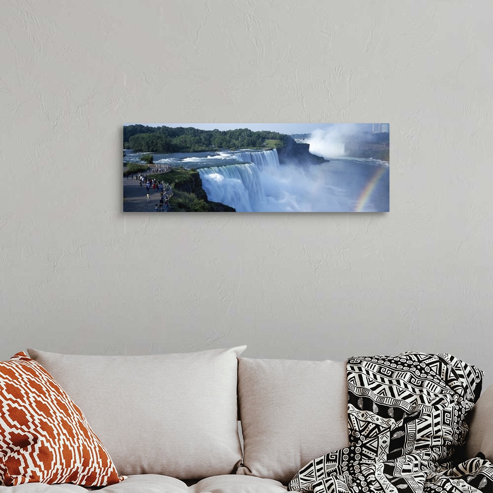 A bohemian room featuring Niagara Falls NY