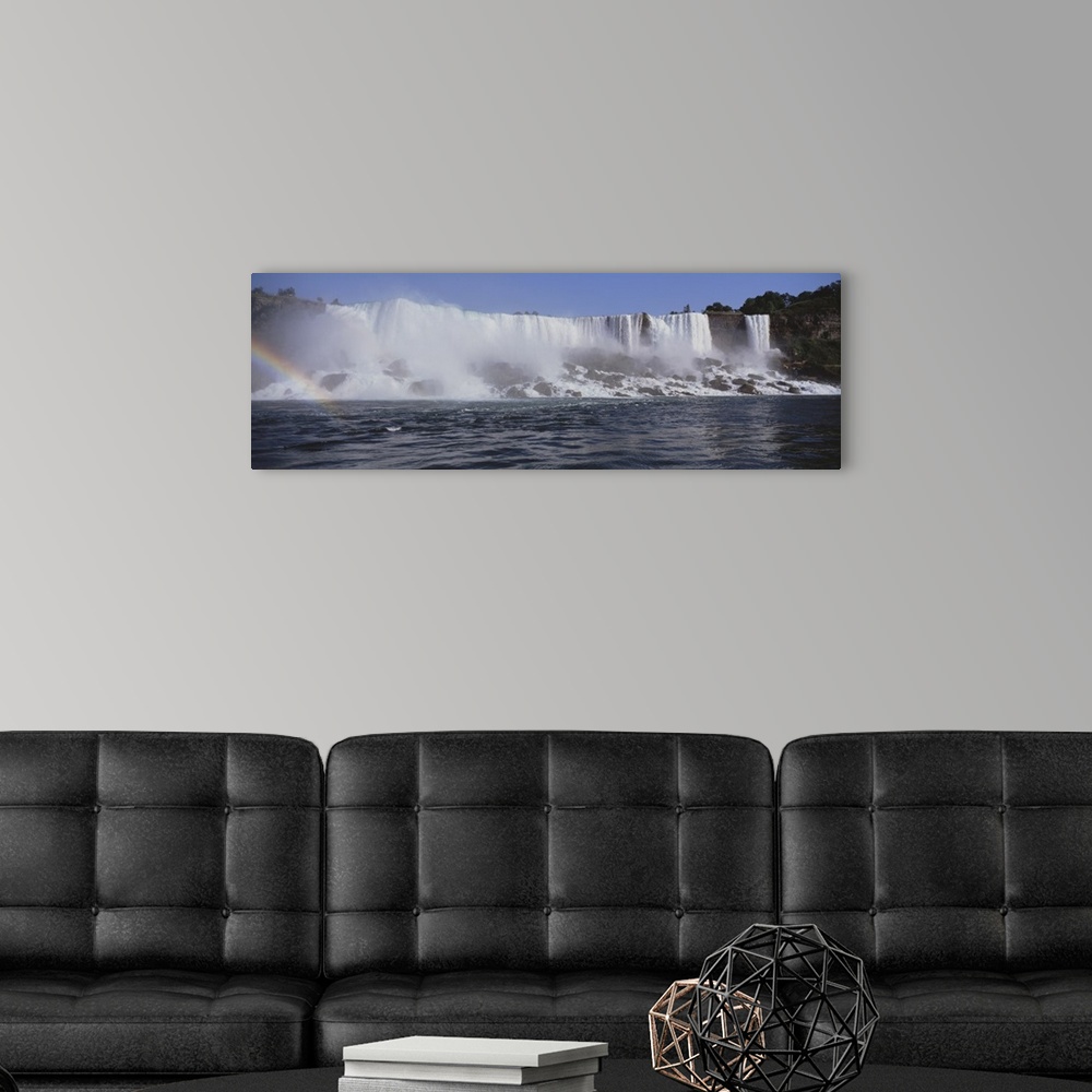 A modern room featuring Niagara Falls, Ontario, Canada