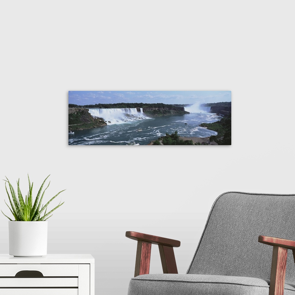 A modern room featuring Niagara Falls, Ontario Canada