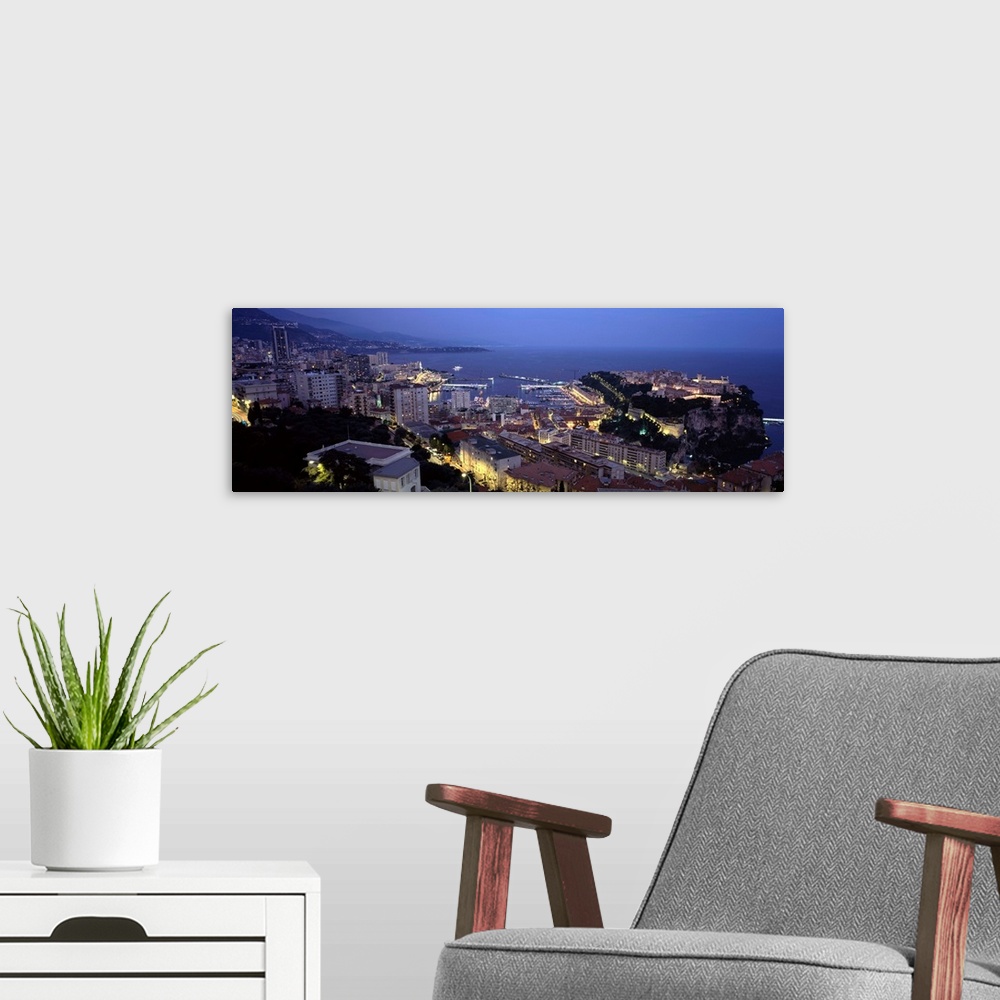 A modern room featuring Night Monte Carlo Monaco