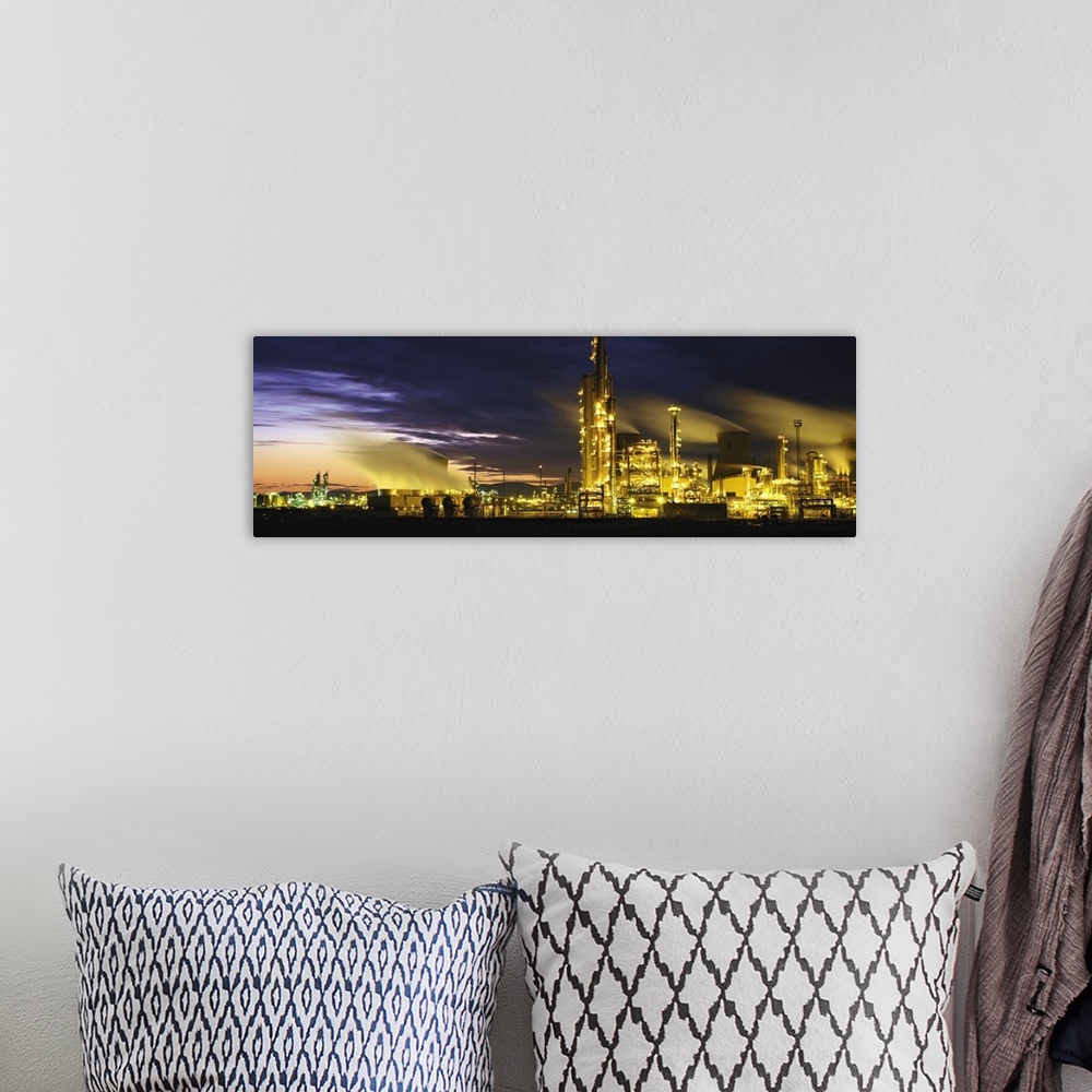 A bohemian room featuring Night Oil Refinery