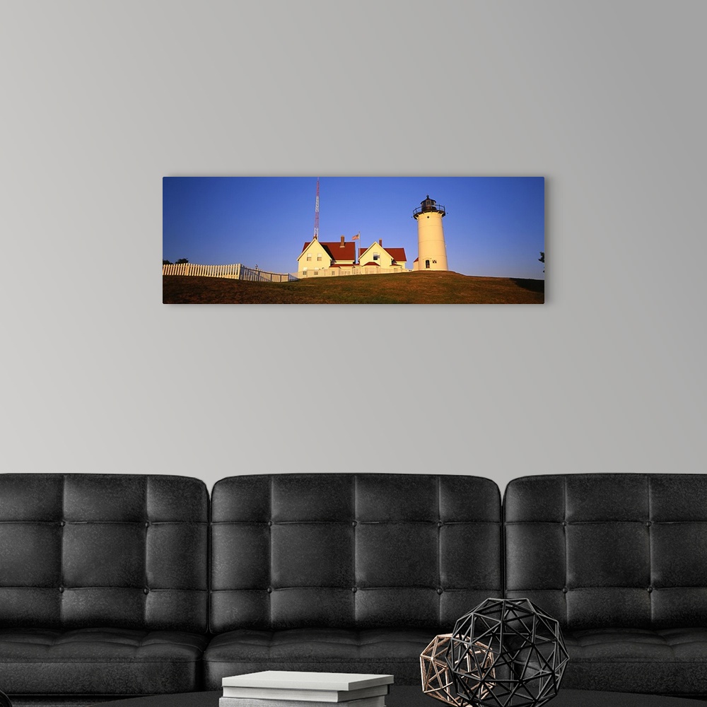 A modern room featuring Nobska Lighthouse Woods Hole Cape Cod MA