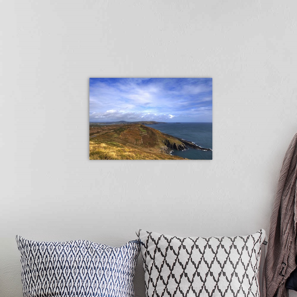 A bohemian room featuring North Easterly View from Slievemore, Sherkin Island, County Cork, Ireland