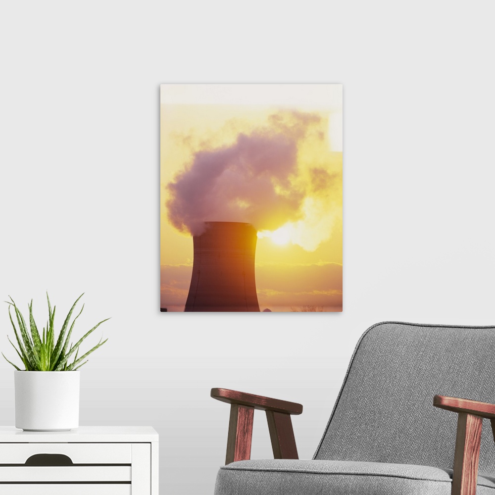 A modern room featuring Nuclear Power Plant Three Mile Island PA