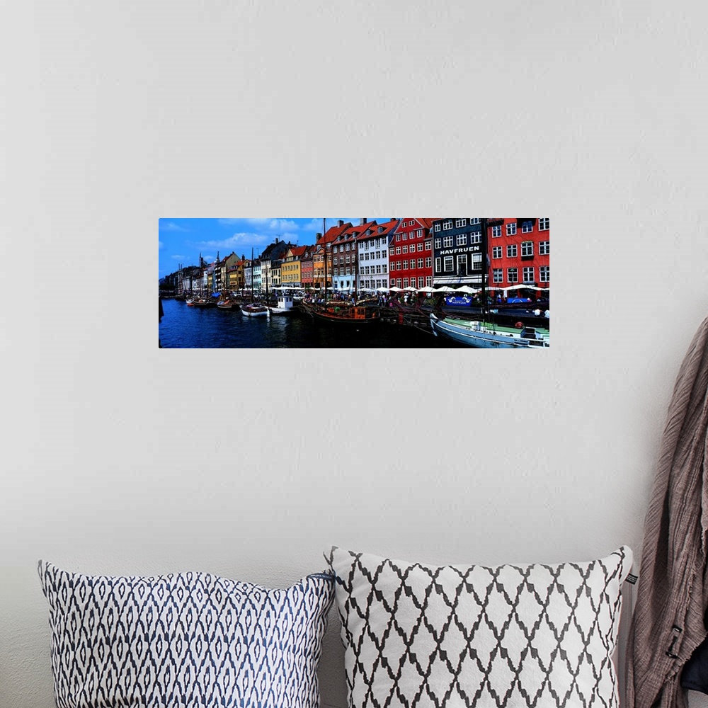 A bohemian room featuring Nyhavn Copenhagen Denmark