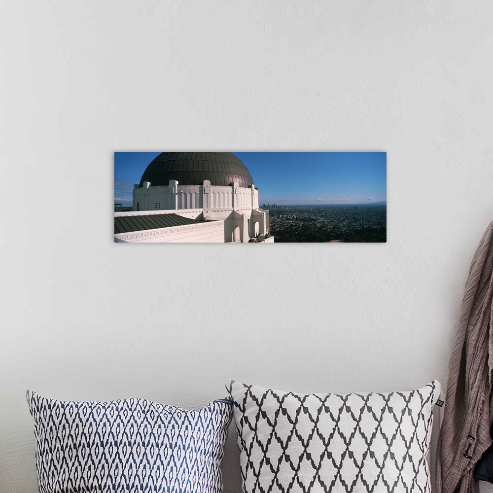 A bohemian room featuring Observatory with cityscape in the background Griffith Park Observatory Los Angeles California