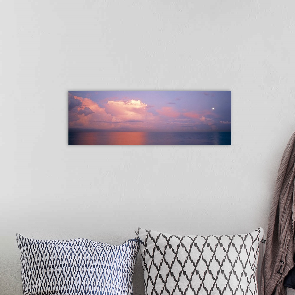 A bohemian room featuring Ocean at sunrise, Boca Raton, Palm Beach County, Florida, USA