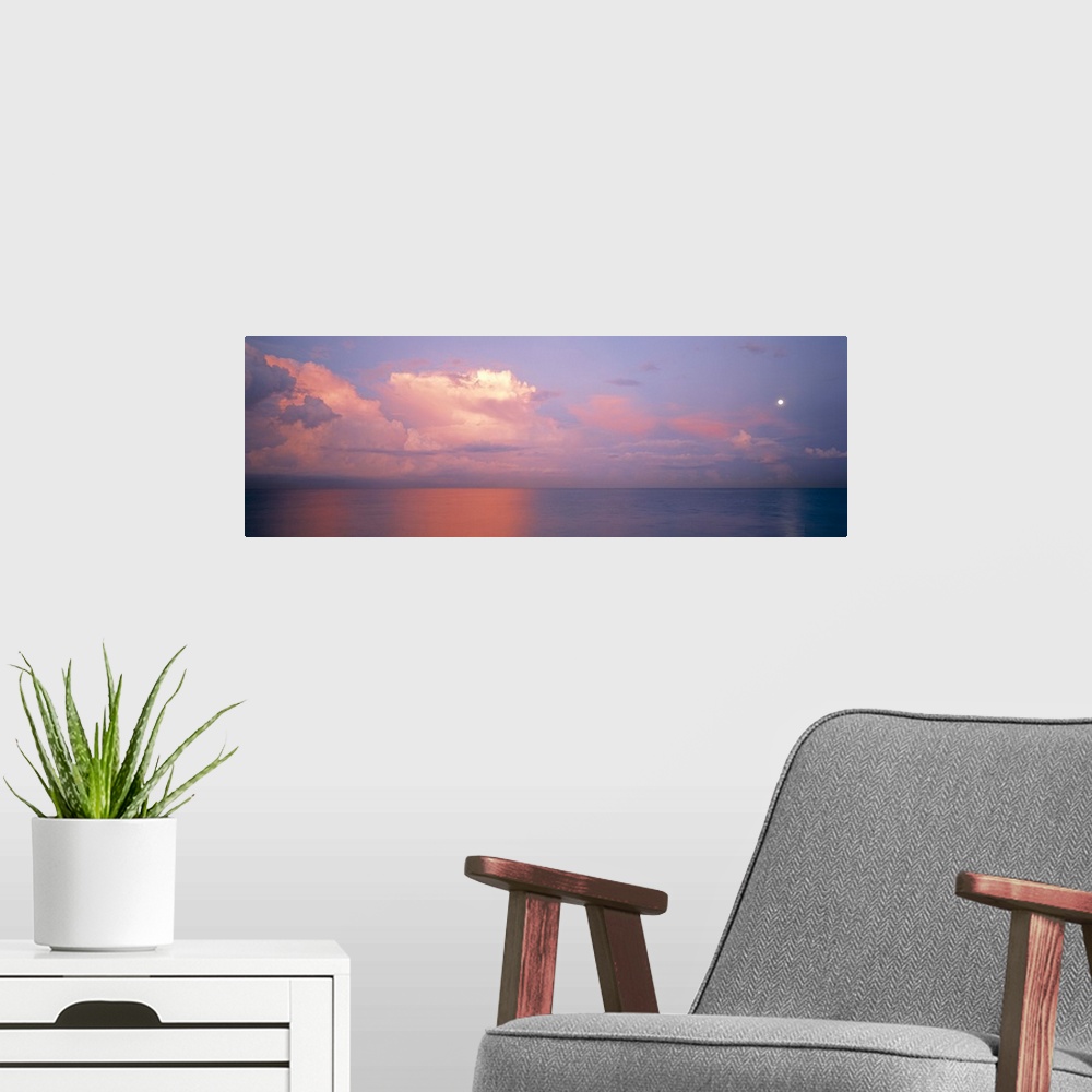 A modern room featuring Ocean at sunrise, Boca Raton, Palm Beach County, Florida, USA