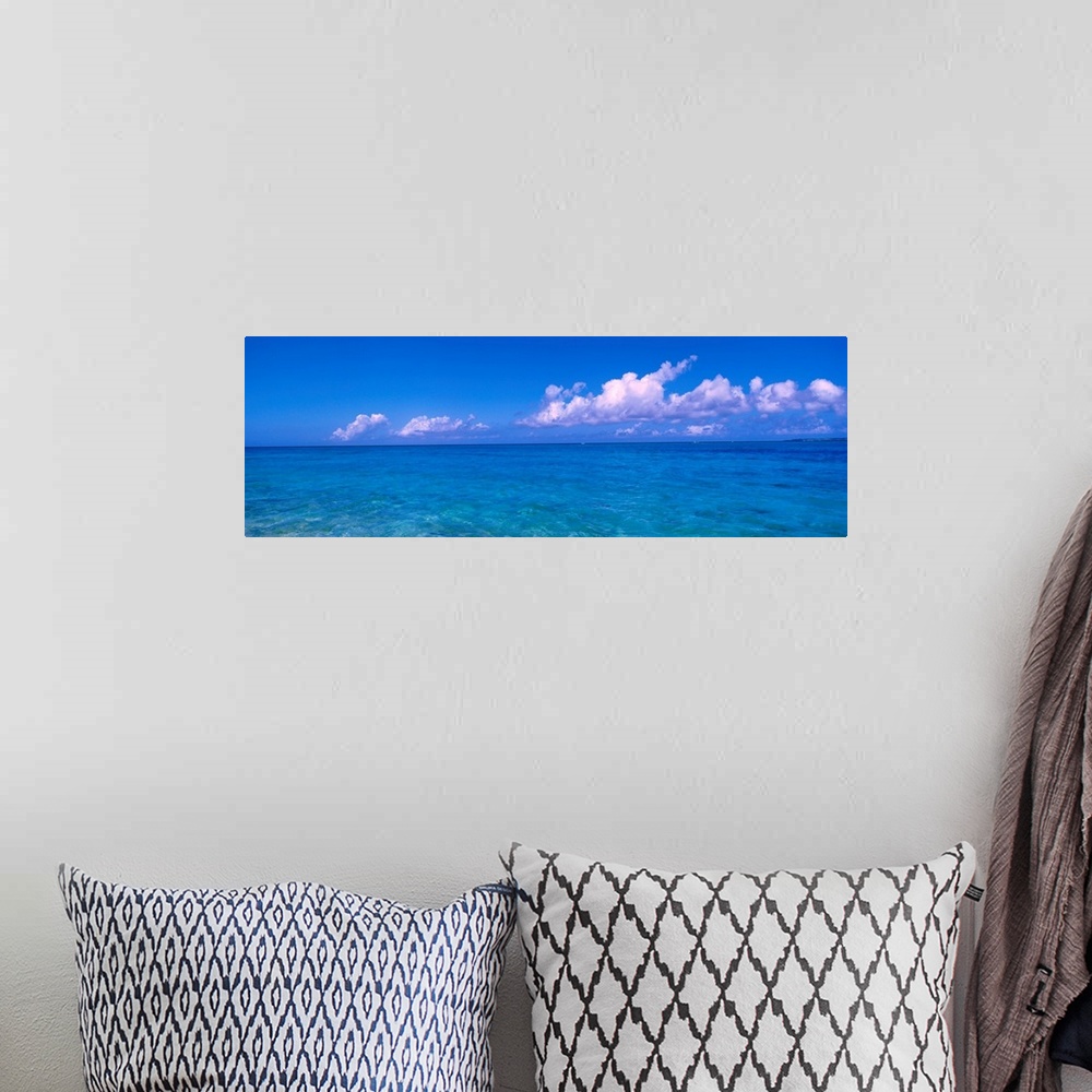 A bohemian room featuring Ocean with Clouds Okinawa Japan