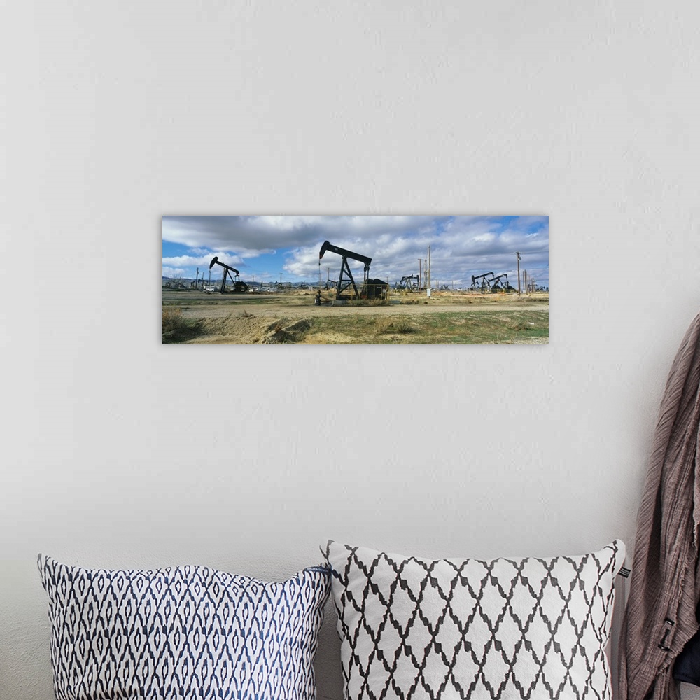 A bohemian room featuring Oil Field