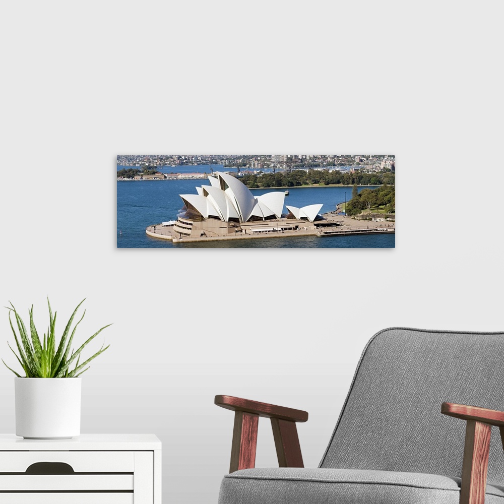 A modern room featuring Opera house at the waterfront, Sydney Opera House, Sydney Harbor, Sydney, New South Wales, Australia