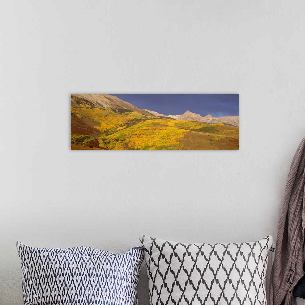 A bohemian room featuring Panoramic view of mountains, Telluride, San Miguel County, Colorado