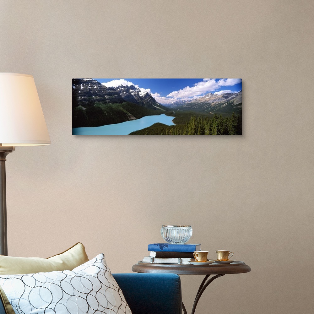 A traditional room featuring Peyto Lake Banff National Park Alberta Canada