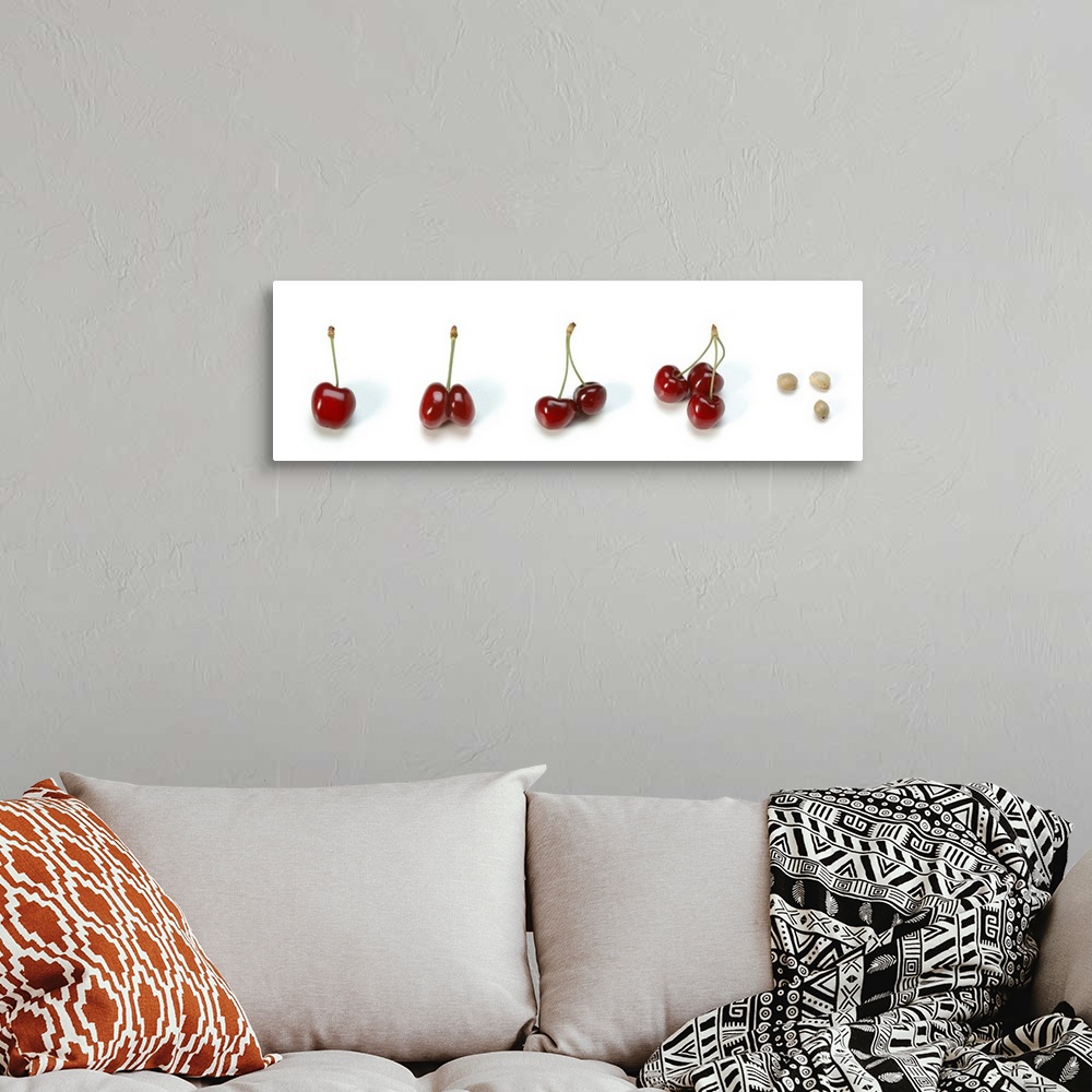 A bohemian room featuring Photo collection of cherries
