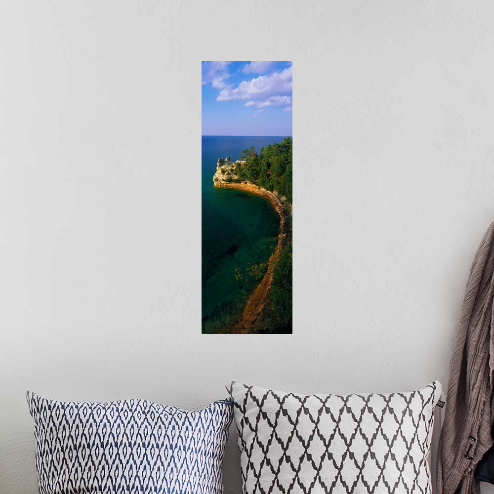 A bohemian room featuring Pictured Rocks National Lake Shore Lake Superior Upper Peninsula MI