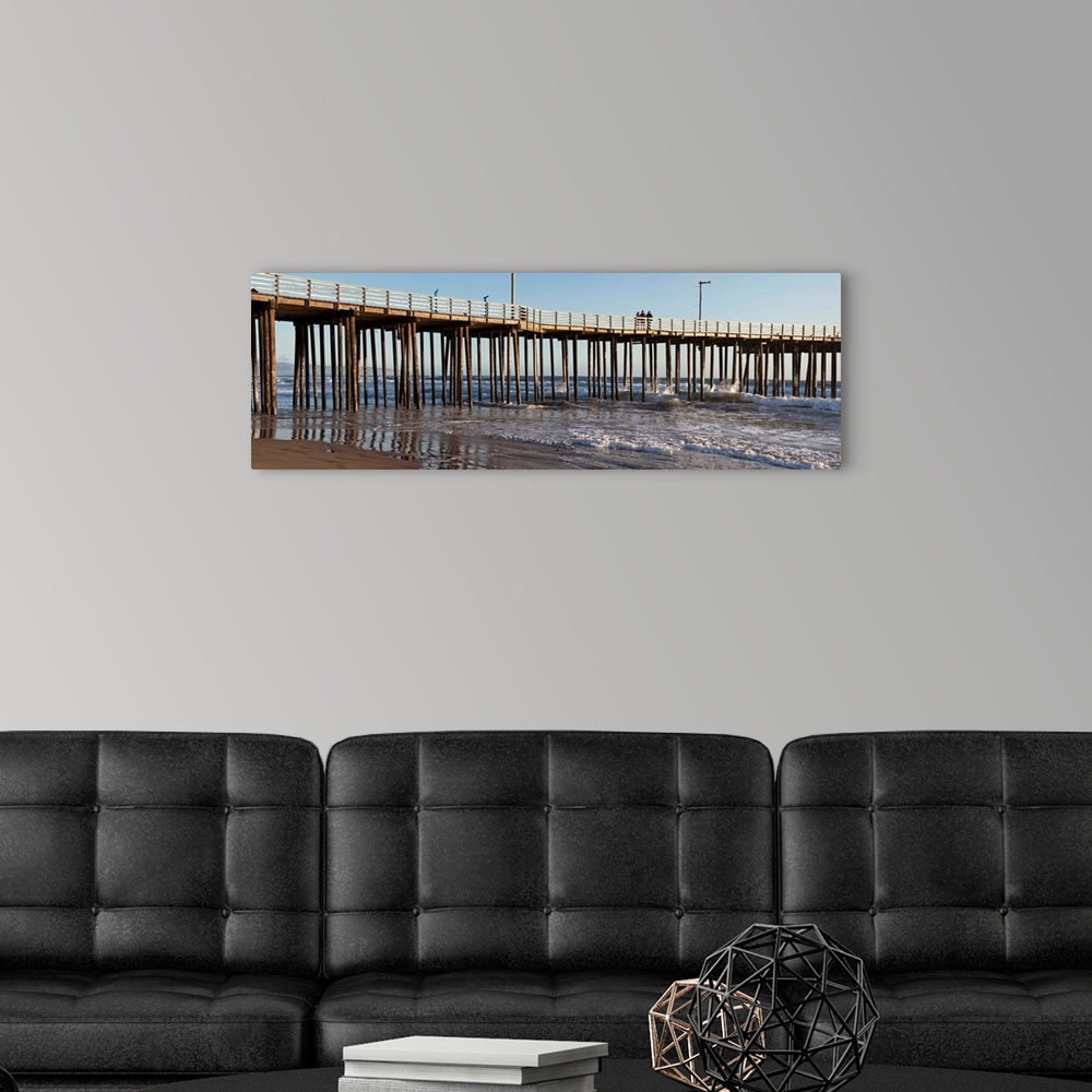 A modern room featuring Pier in an ocean, Pismo Beach Pier, Pismo Beach, San Luis Obispo County, California