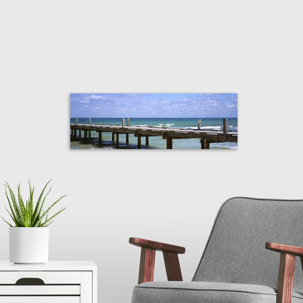 A modern room featuring Pier in the sea, Anna Maria City Pier, Anna Maria, Anna Maria Island, Manatee, Florida