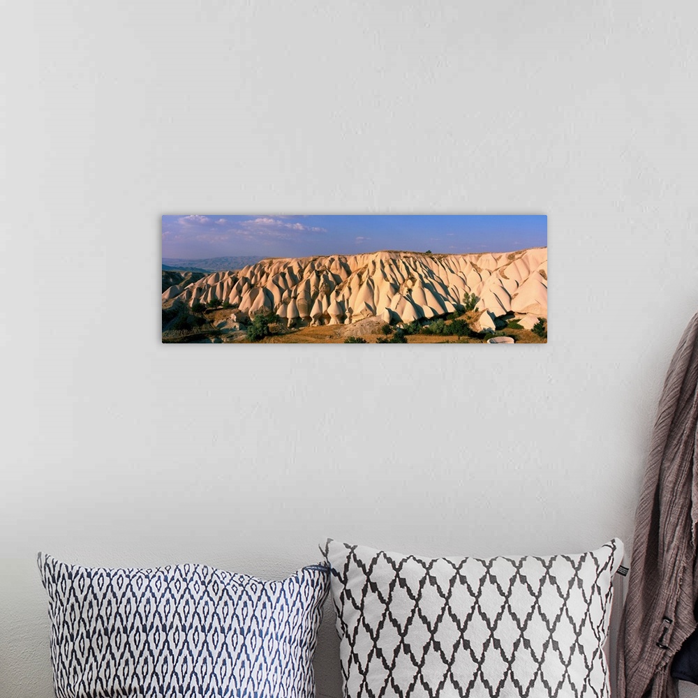 A bohemian room featuring Pinnacles Goreme Valley Cappadocia Turkey