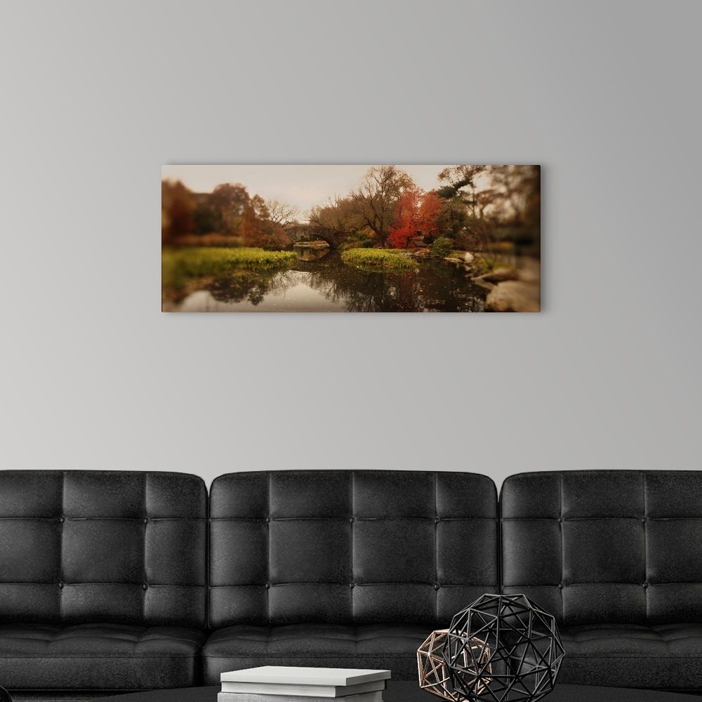 A modern room featuring Pond in a park Central Park Manhattan New York City New York State