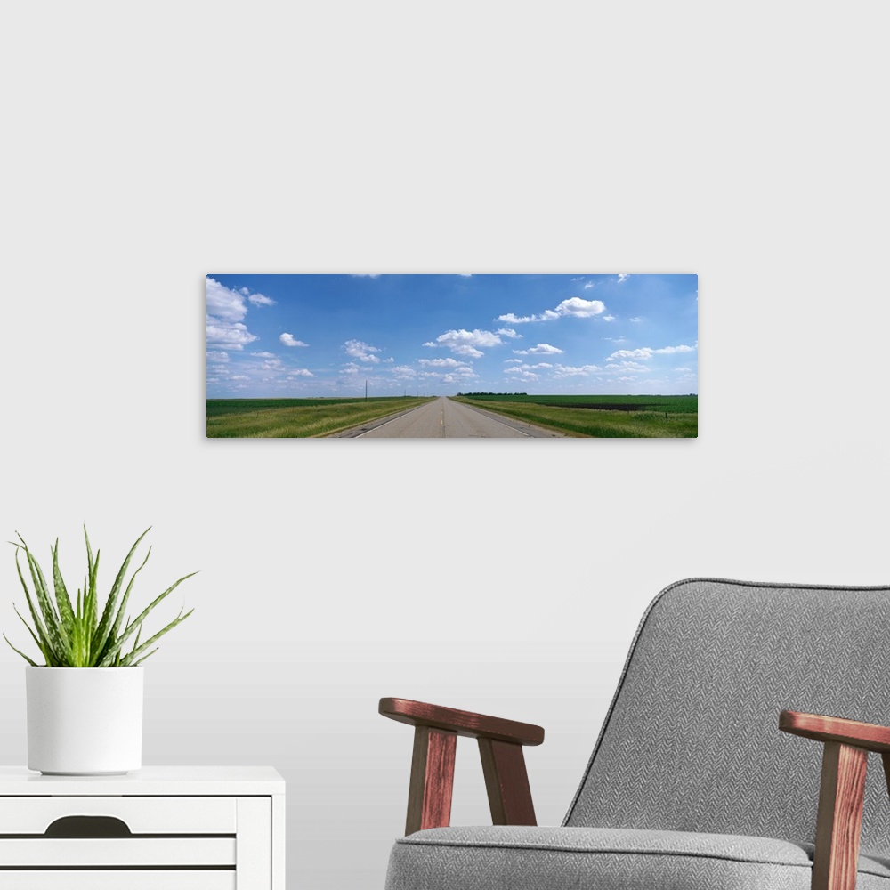 A modern room featuring Prairie Highway De Smet SD