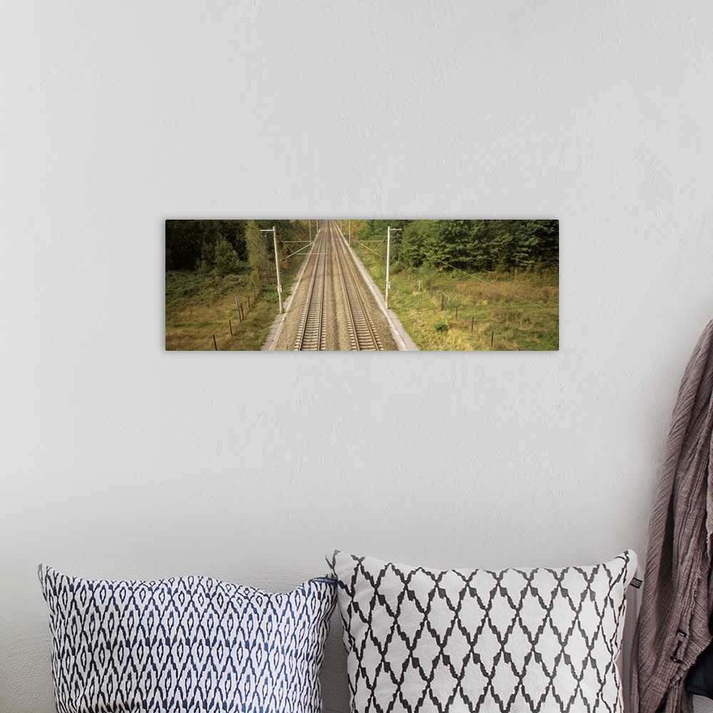 A bohemian room featuring Railroad Tracks Germany