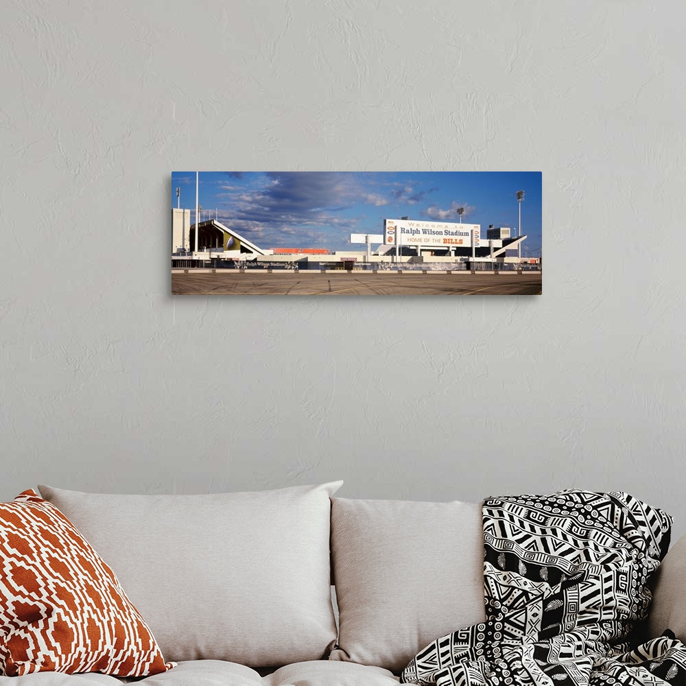 A bohemian room featuring Football stadium, Ralph Wilson Stadium, Orchard Park, Buffalo, Erie County, New York State, USA
