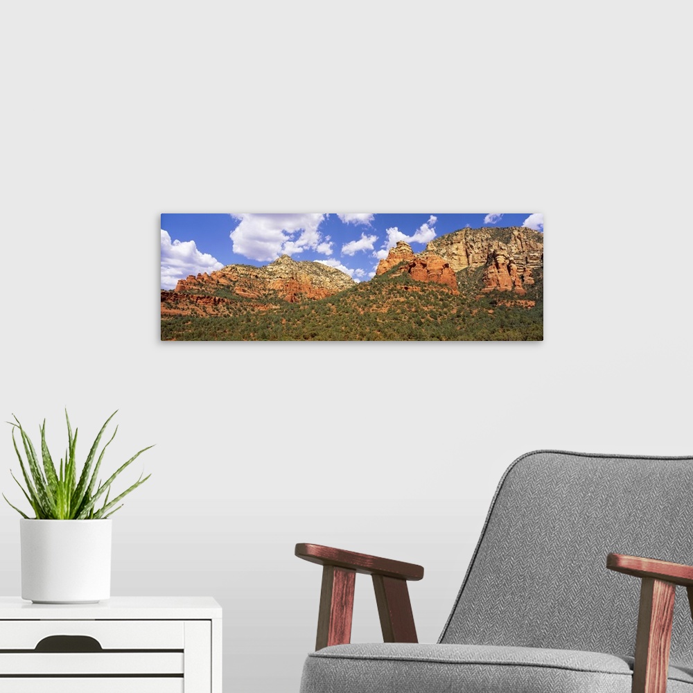 A modern room featuring Red Rock Secret Mountain Wilderness Area Sedona AZ