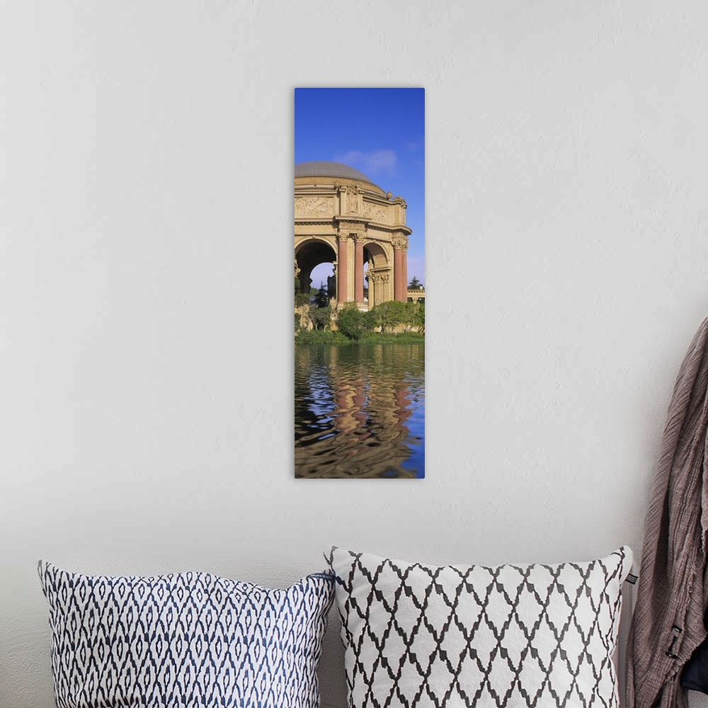 A bohemian room featuring Reflection of a building in water, Palace Of Fine Arts, San Francisco, California