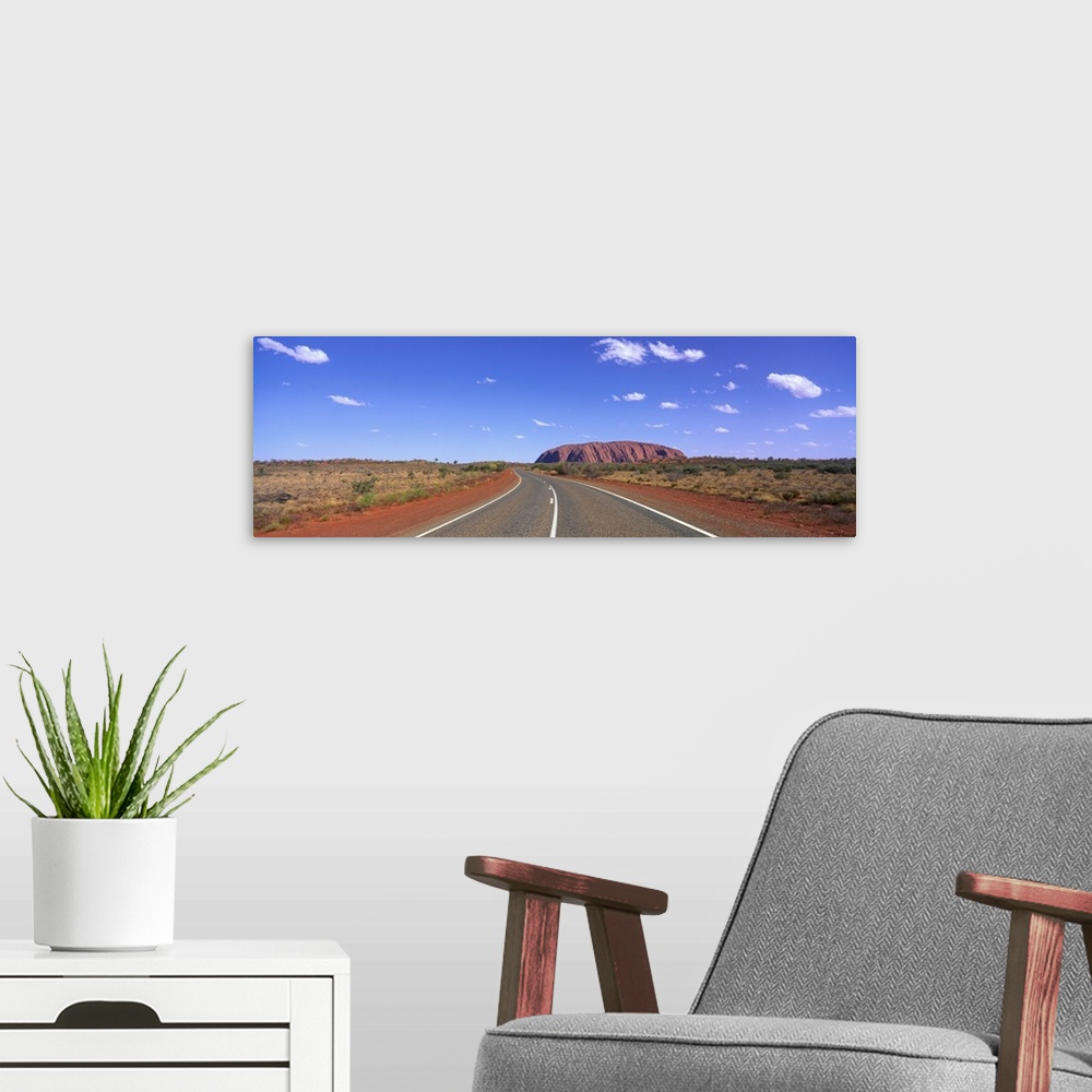 A modern room featuring Road and Ayers Rock Australia