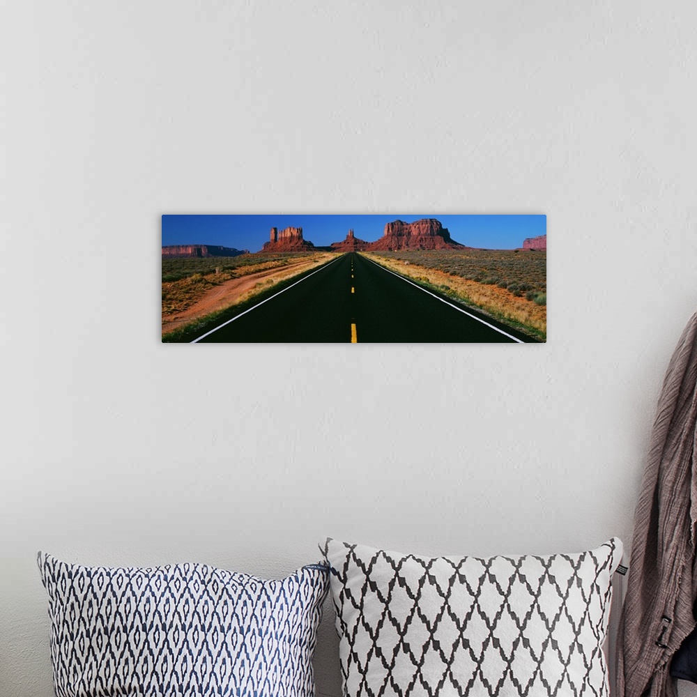 A bohemian room featuring Road Monument Valley UT