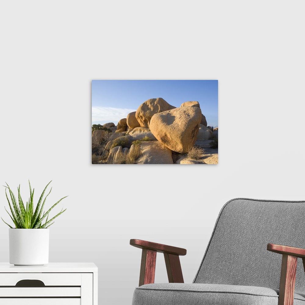 A modern room featuring Rock Formations And Boulders