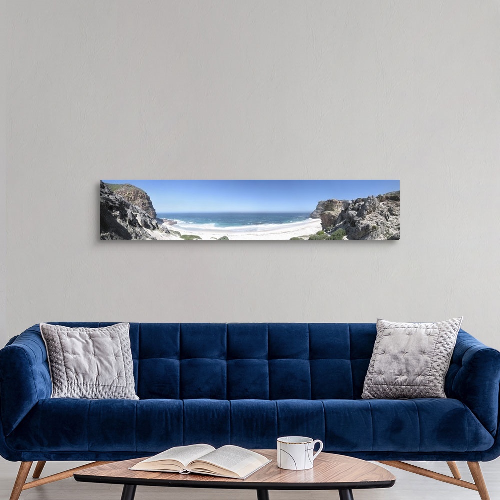 A modern room featuring Rock formations at the coast, Cape Point, Cape Town, South Africa
